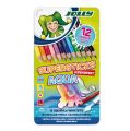 Kredki Supersticks Aqua 12 kolorów w metalowym pudełku