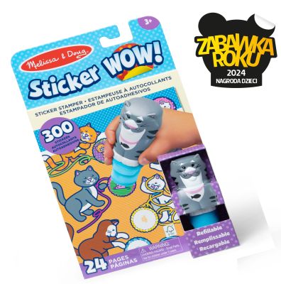 Sticker WOW! Stempelek z naklejkami - Kociaki