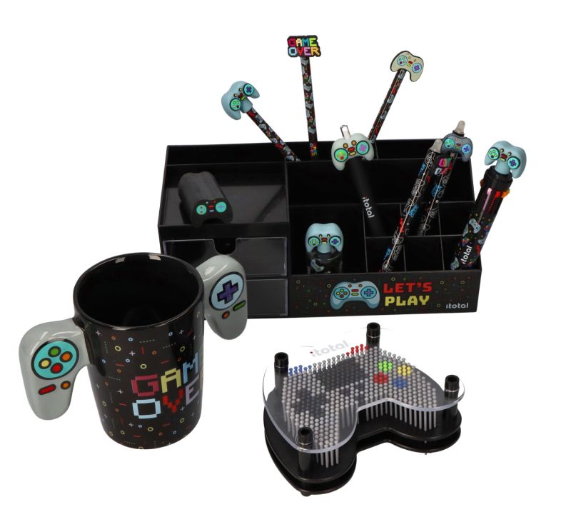 Kubek ceramiczny z dwoma uchwytami Game over