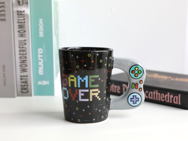 Kubek ceramiczny Game Over z kolekcji Let's play