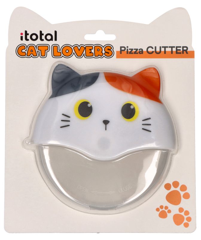 Nóż do krojenia pizzy z kotem