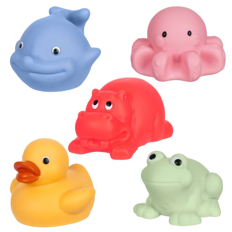 Zwierzątka do kąpieli 5 szt. Tullo