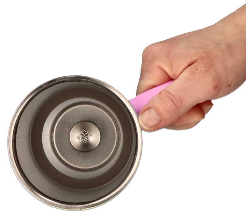 Kubek termiczny duży ze słomką - pastelowy