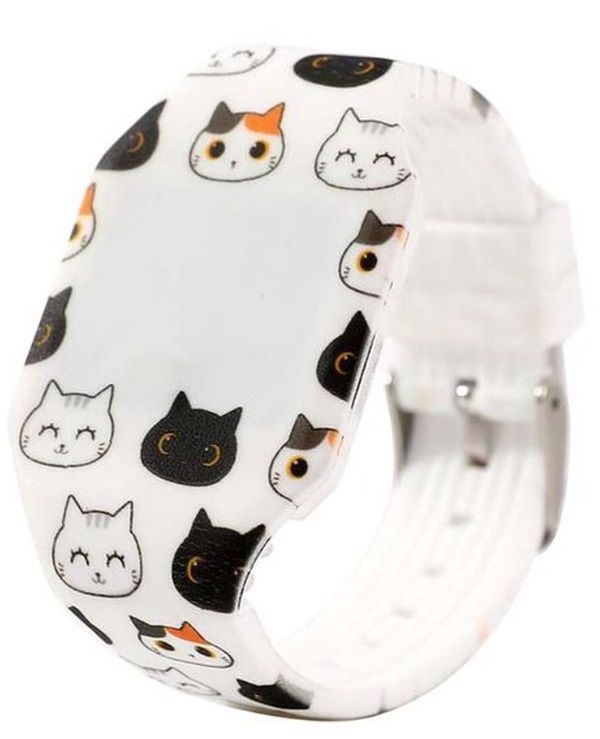 Zegarek na rękę z kotkiem