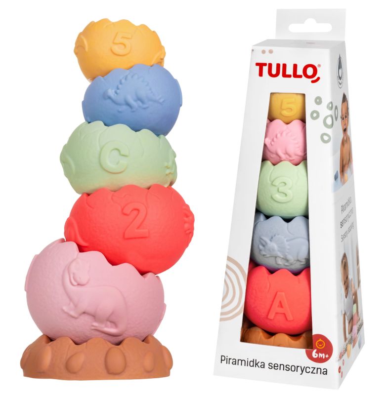 Tullo Pastelowa piramidka sensoryczna