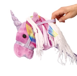 Jednorożec na patyku Lila Hobby Horse